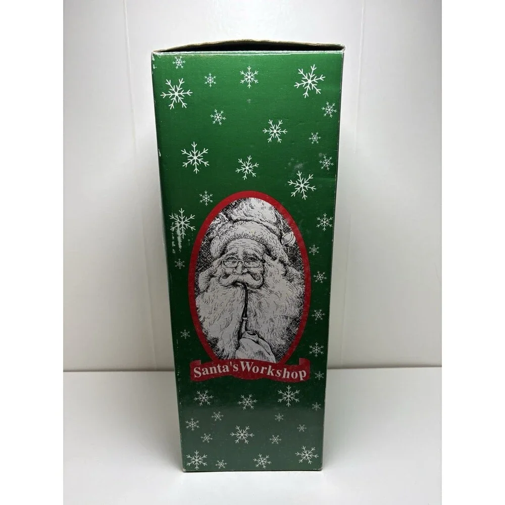 Vintage Handcrafted Christmas St. Nicholas Collectible Doll Santa’s Workshop